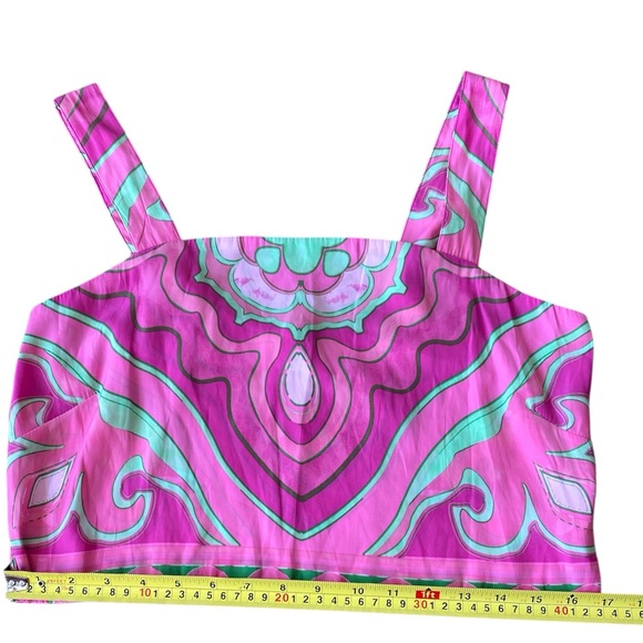 Women’s Rose + Olive Hot Pink & Lime Green Two Piece Pant Set - Picture 9 of 15